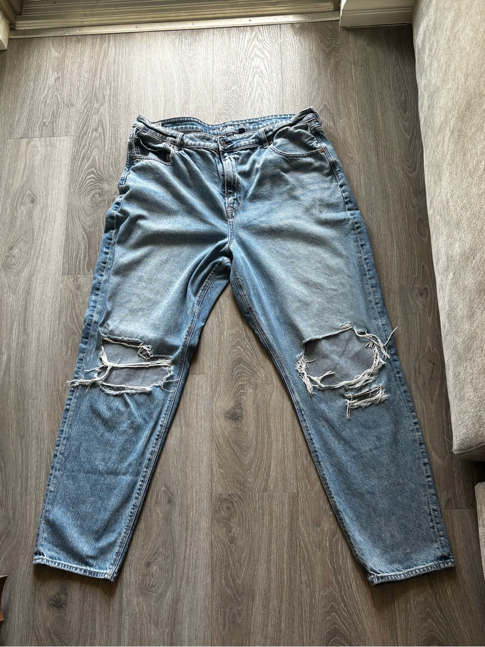 American Eagle Strigid Mom Jeans - Size 20L
